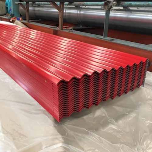 Prepainted Galvanized Roofing Sheet Steel Plate Bright Color Coated Metal