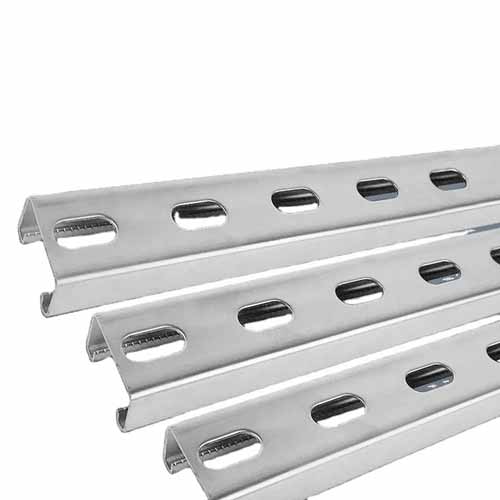 Channel Cable Trays Galvanized Carbon and Stainless Steel Perforated Design C Type Steel