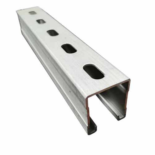 Channel Cable Trays Galvanized Carbon and Stainless Steel Perforated Design C Type Steel